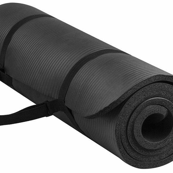 Thick Fitness Mat Non Slip 72"x24" - 1/2" Thick workout mat - Picture 5 of 12